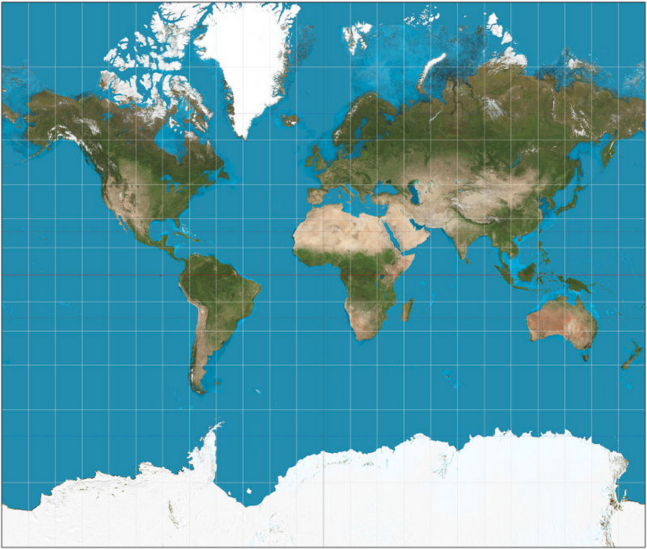 mercator projection