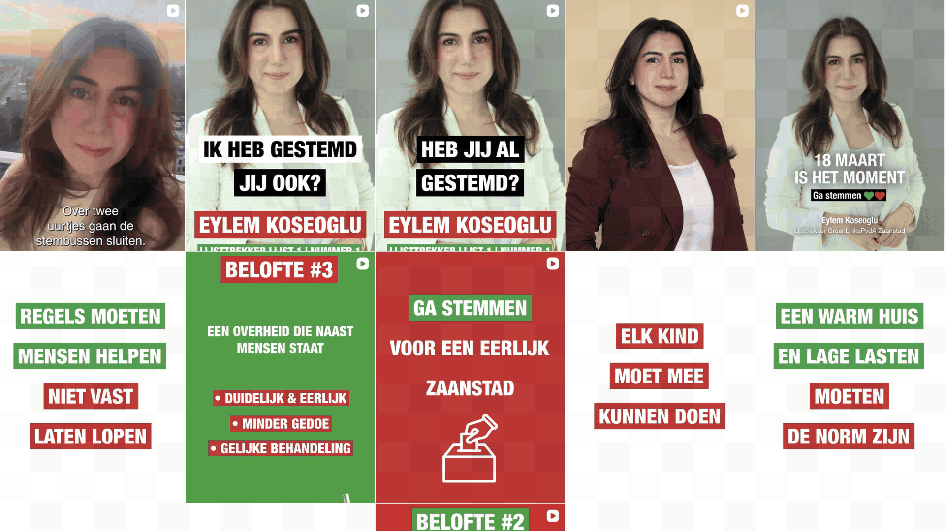Social Media Campaign for GroenLinksPvdA